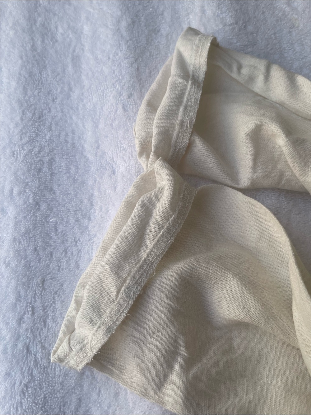 Maralyn & Me White Linen Blend Moto Jacket – Size M - Picture 13 of 14